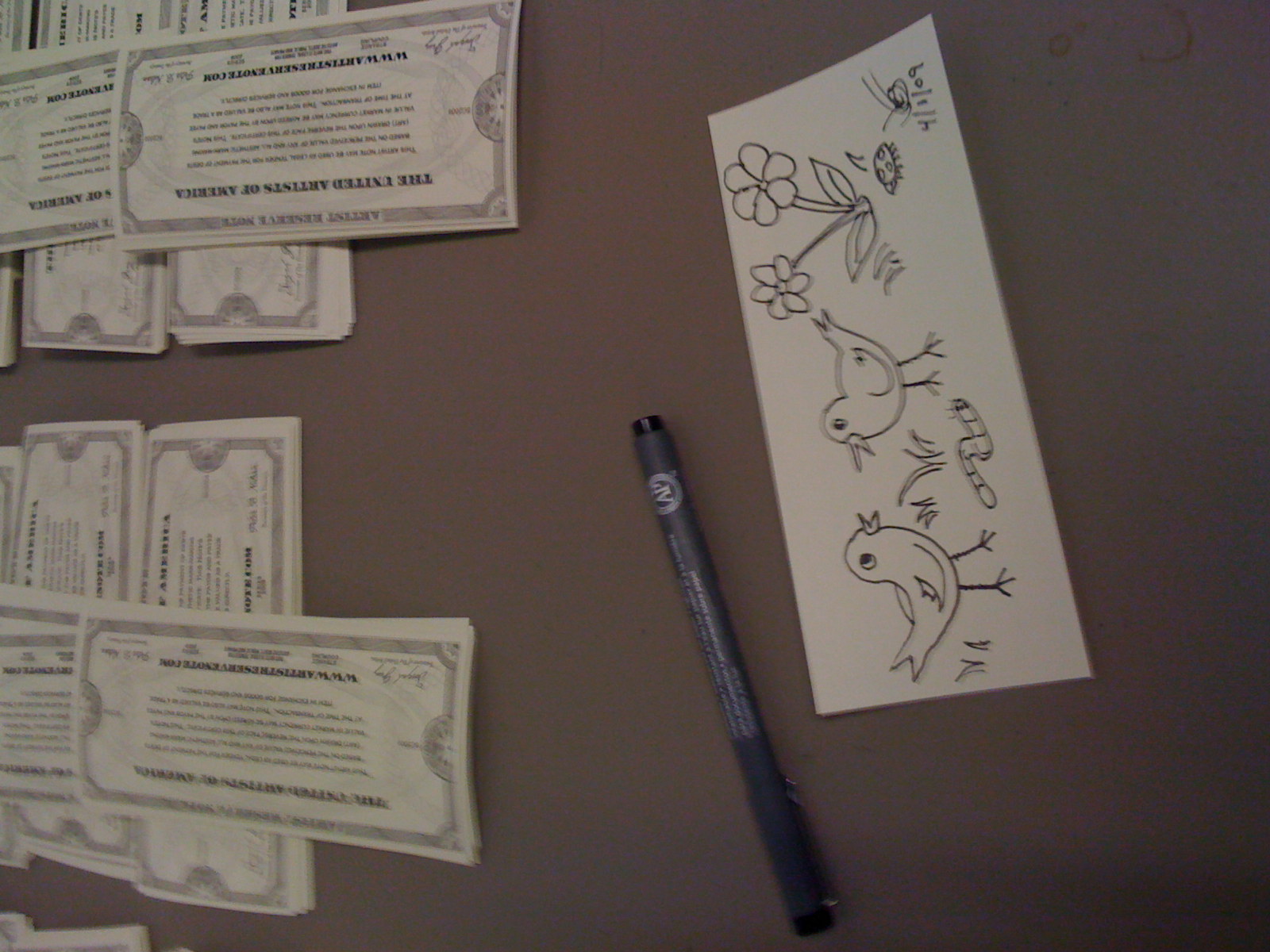 Artist Reserve Note image 5