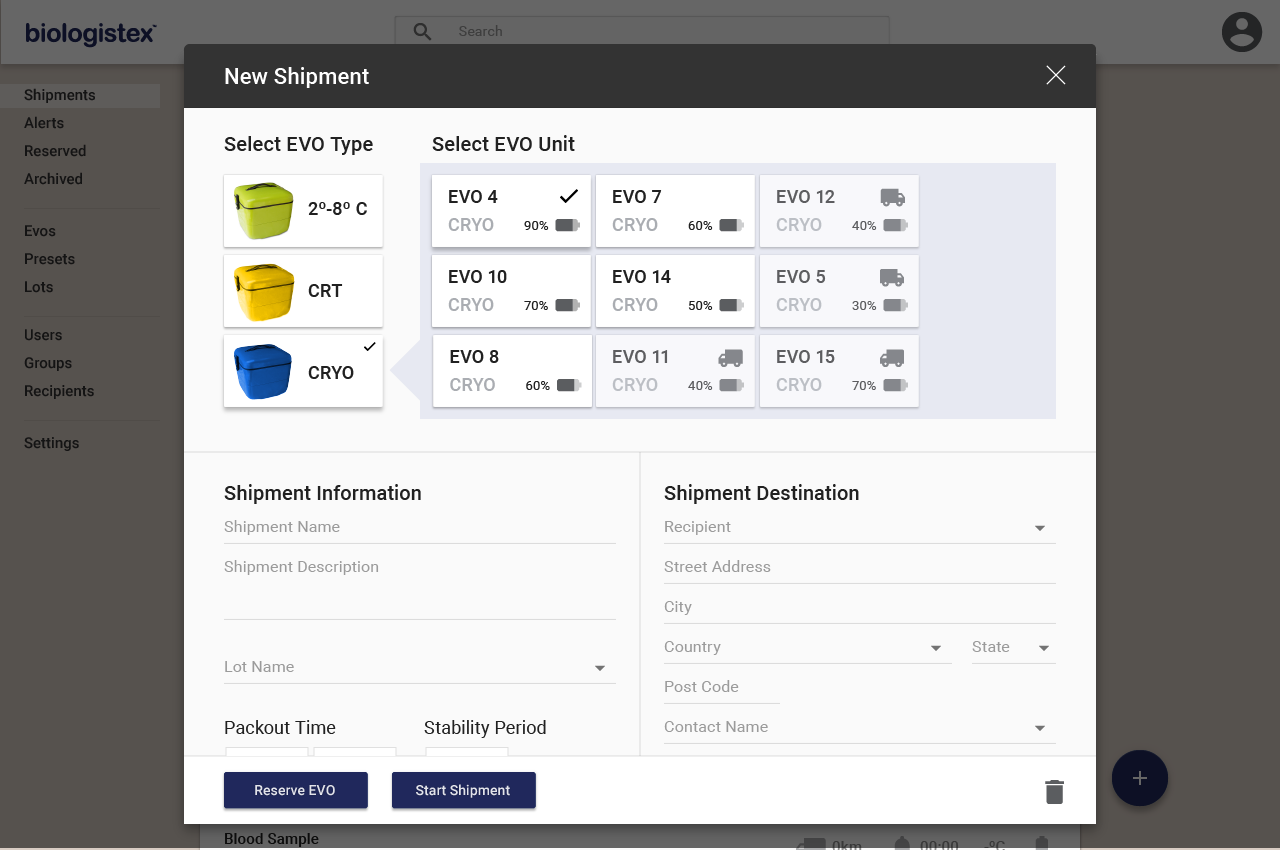 Biologistex UX/UI refresh image 5